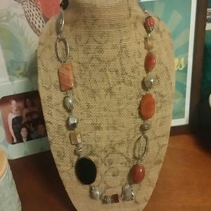 Black and Red Necklace